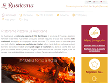 Tablet Screenshot of larusticana.net